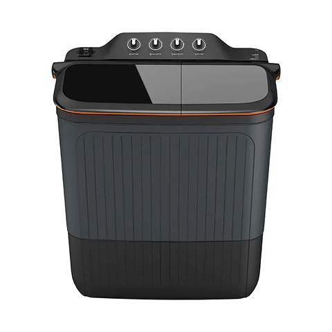 Lloyd by Havells 7.5 kg Semi Automatic Top Load Washing Machine Black, Orange  (GLWMS75AVGEL)