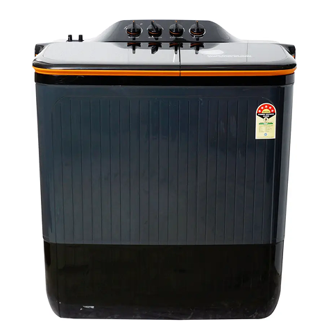 Lloyd 10 kg Semi Automatic Top Load Washing Machine Black  (GLWS105EPAVG)