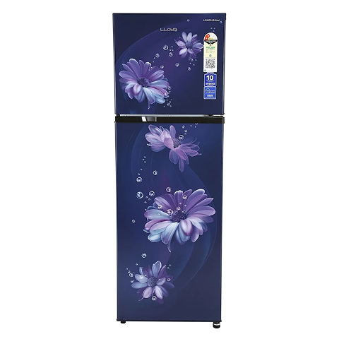 240 L Frost Free Refrigerator 2 Star Daisy Blue