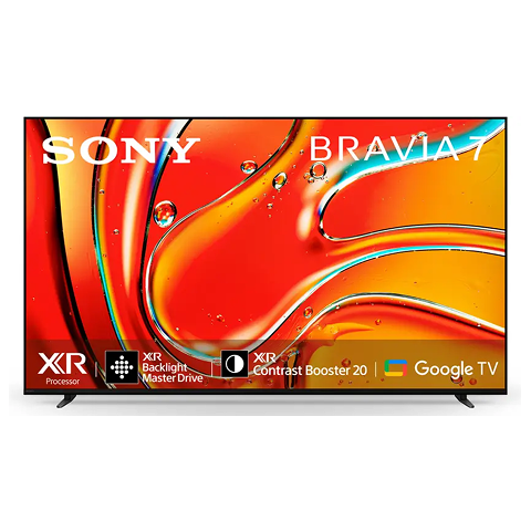 SONY BRAVIA 7 138.8 cm (55 inch) Ultra HD (4K) Mini LED Smart Google TV with Advanced AI Processor XR, Studio Calibrated, Dolby Vision Atmos