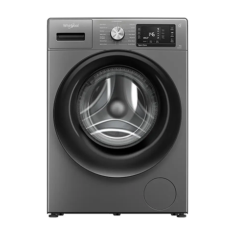 Whirlpool 9 kg Fully Automatic Front Load Washing Machine with In-built Heater Grey  (33027 XO9012BZV)