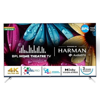 BPL 139 cm (55 inch) 4K Hometheatre Harman TV with Dolby Vision & Atmos, 55UE5330